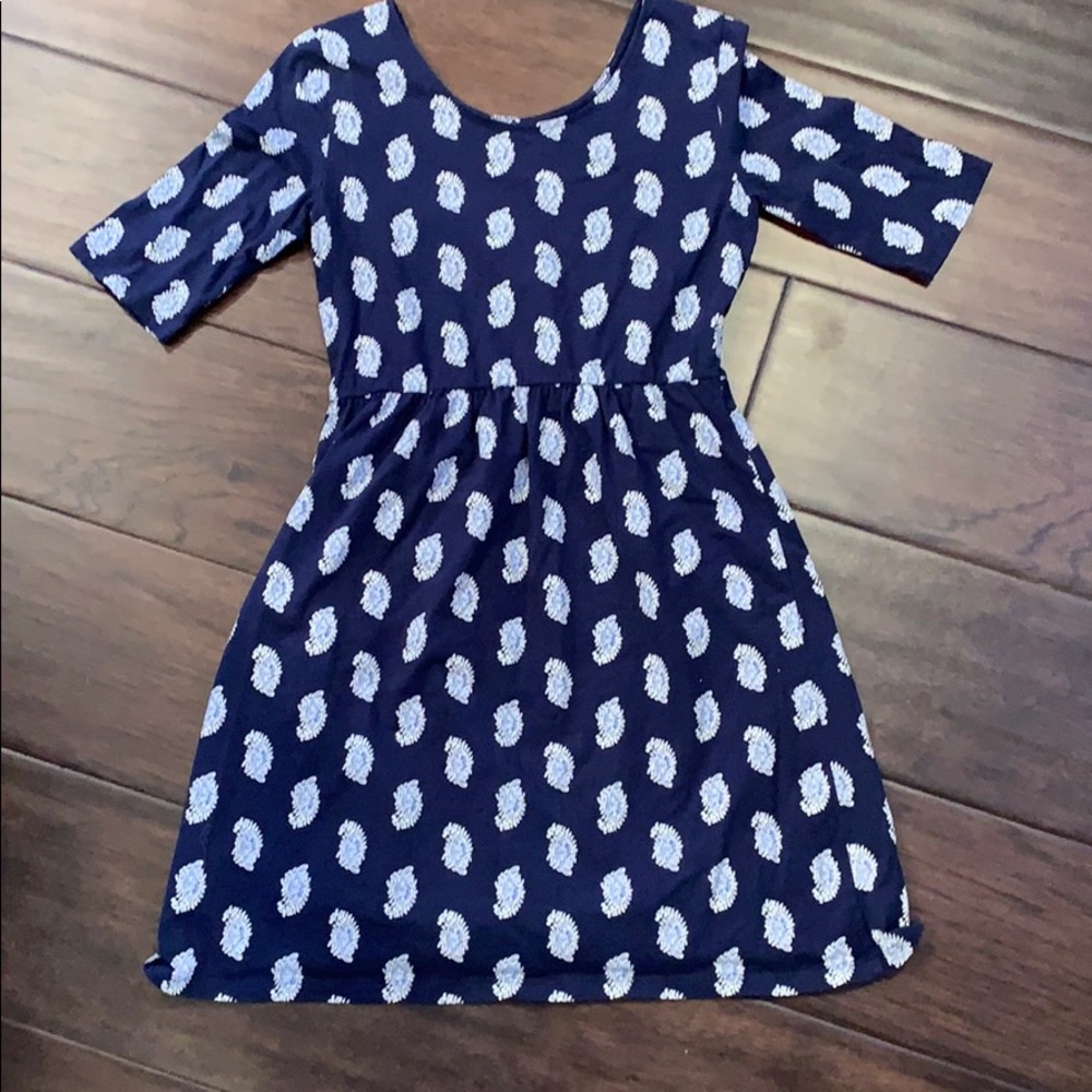 Old Navy Size XL Blue Short Sleeve Dress